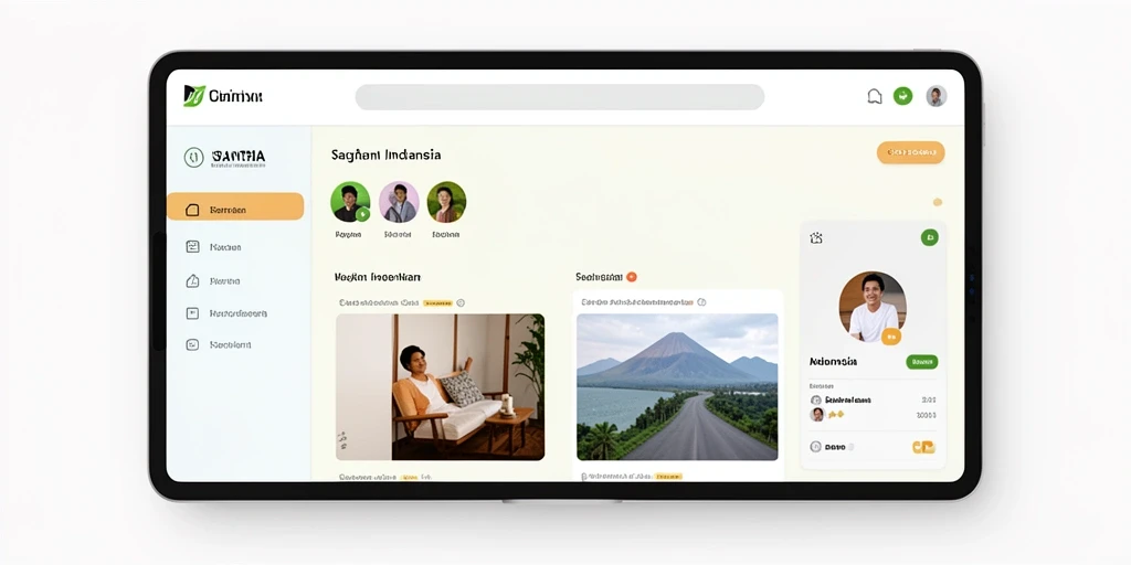 Screenshot menunjukkan karakter utama dalam aksi dengan latar belakang menawan.