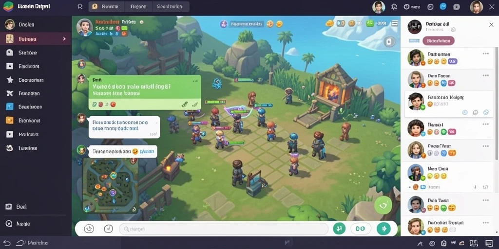Screenshot menunjukkan tampilan antarmuka yang menarik.