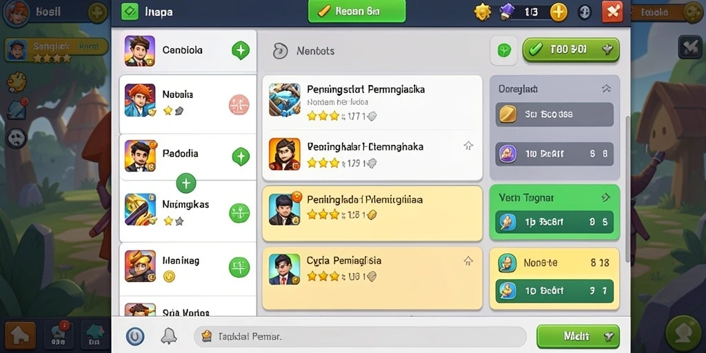 Tampilan antarmuka yang menarik dan mudah digunakan.