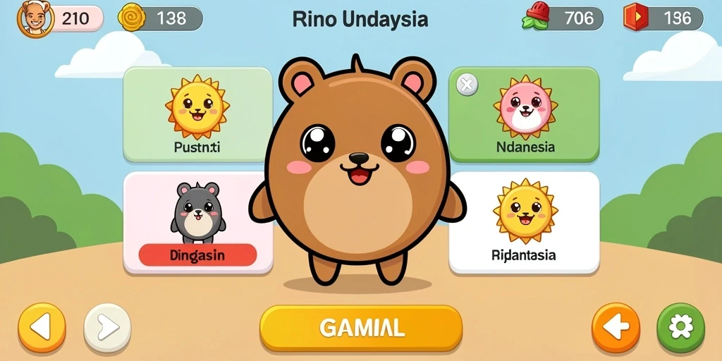 Tampilan antarmuka pengguna yang memudahkan navigasi.
