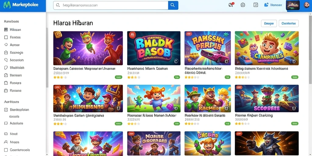 Tampilan antarmuka yang user-friendly dan menarik.
