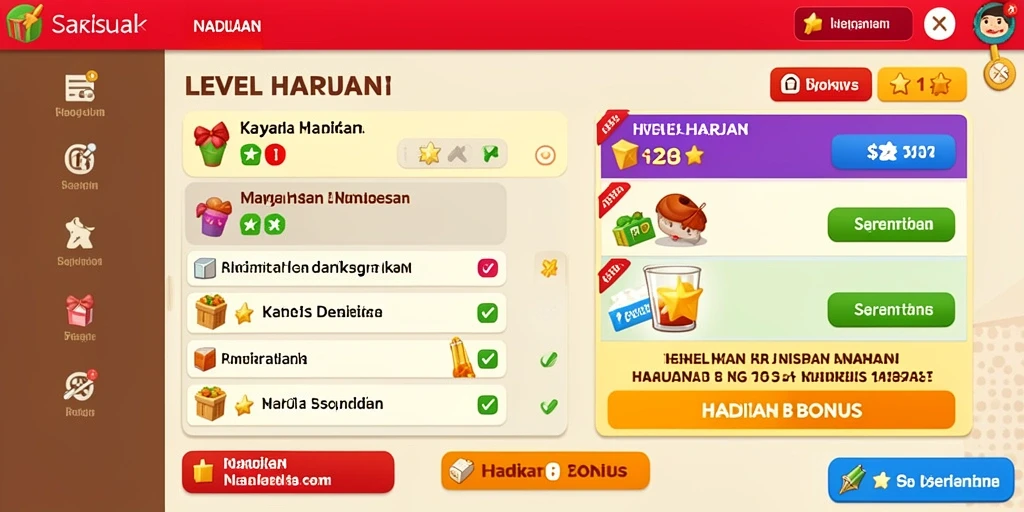 Screenshot menampilkan karakter utama dalam aksi.