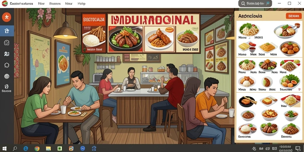 Tampilan antarmuka yang user-friendly dan menarik.