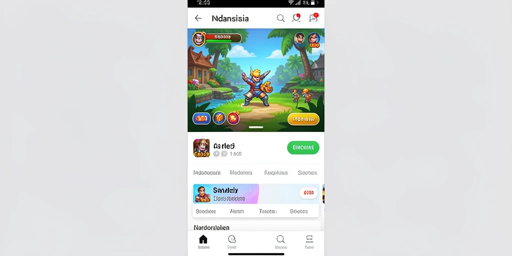 Tampilan mesin slot yang menarik dan berwarna-warni.